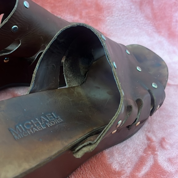 Michael Kors Size 10 Brown Sandal - Picture 8 of 8
